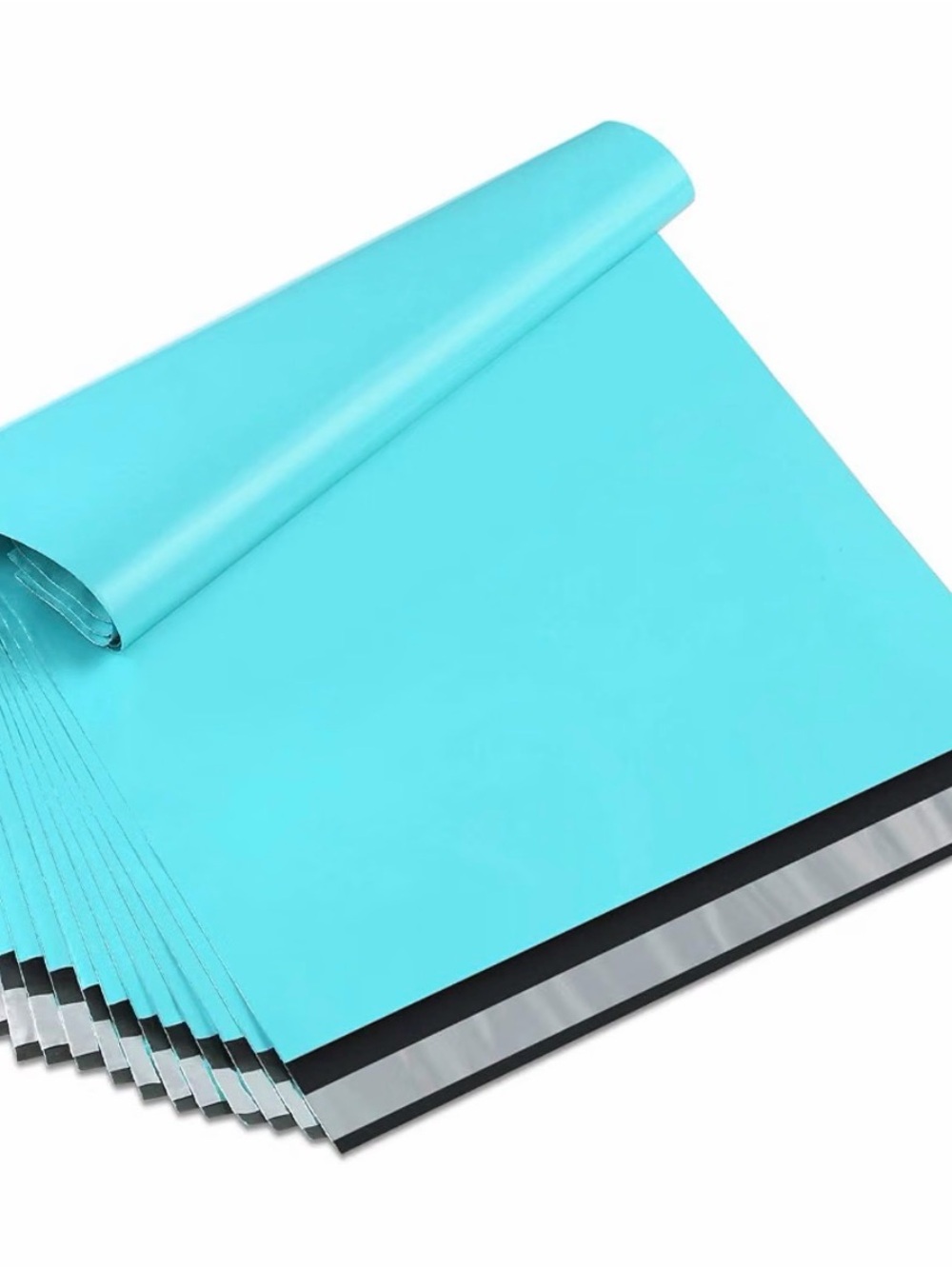 82 14x19 Teal Poly Bubble Mailers with Peel & Seal Closure - Pack